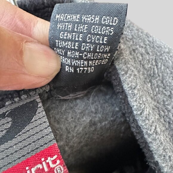 Prospirit Mens Half-Zip Pullover Fleece Polyester Hoodie Sweater Size M - Picture 7 of 8